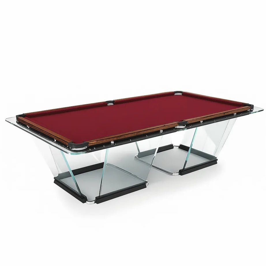 Ausburg Glass Pool Table - Centric Billiard | Hong Kong's Premier Pool Table and Game Tables Retailer