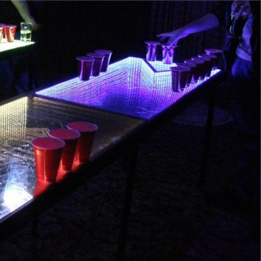Glow Beer Pong Table - Centric Billiard | Hong Kong's Premier Pool Table and Game Tables Retailer
