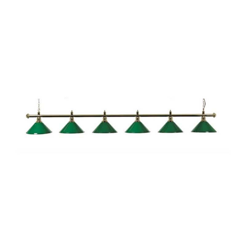 Snooker | 6 Lamp Lighting BR6G - Centric Billiard | Hong Kong's Premier Pool Table and Game Tables Retailer