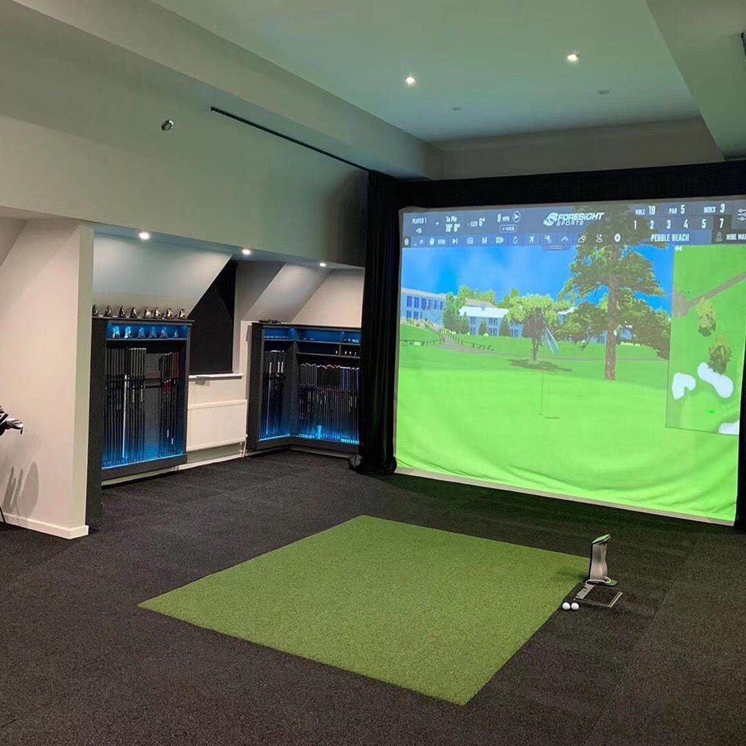 Indoor Golf Simulator + Home theater +KTV - Centric Billiard | Hong Kong's Premier Pool Table and Game Tables Retailer