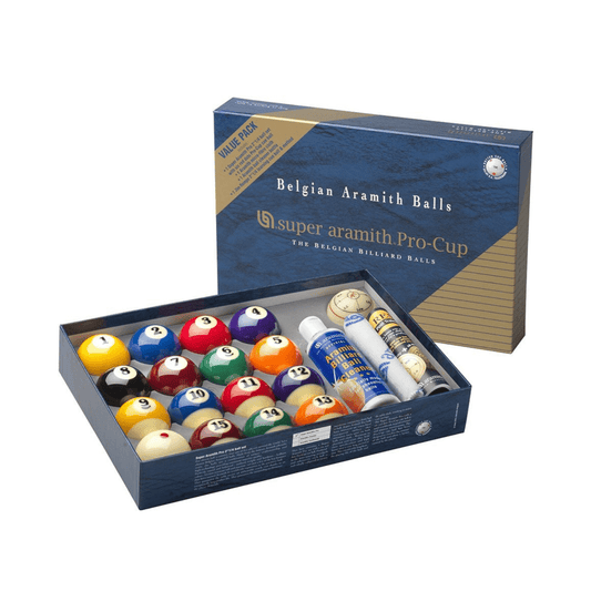 Aramith Super Pro Value Pack Pool Ball Set 2" ¼ - Centric Billiard | Hong Kong's Premier Pool Table and Game Tables Retailer