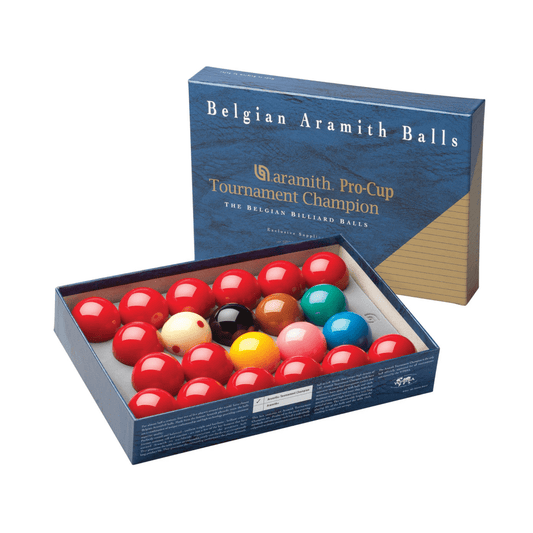 Aramith ATC Pro Cup Snooker Ball Set 2" 1/16 - Centric Billiard | Hong Kong's Premier Pool Table and Game Tables Retailer