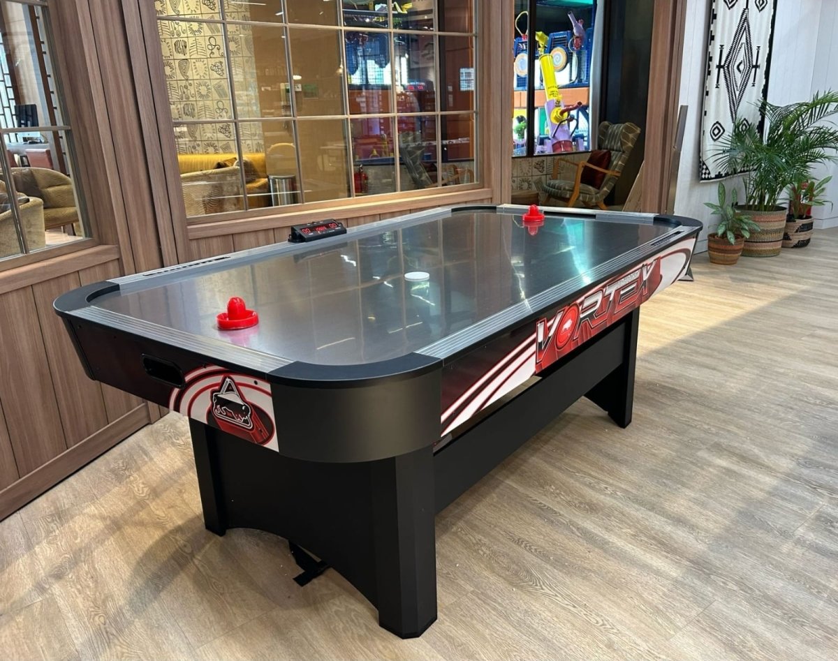 Buffalo Vortex Stainless Steel Air Hockey Table - Centric Billiard | Hong Kong's Premier Pool Table and Game Tables Retailer