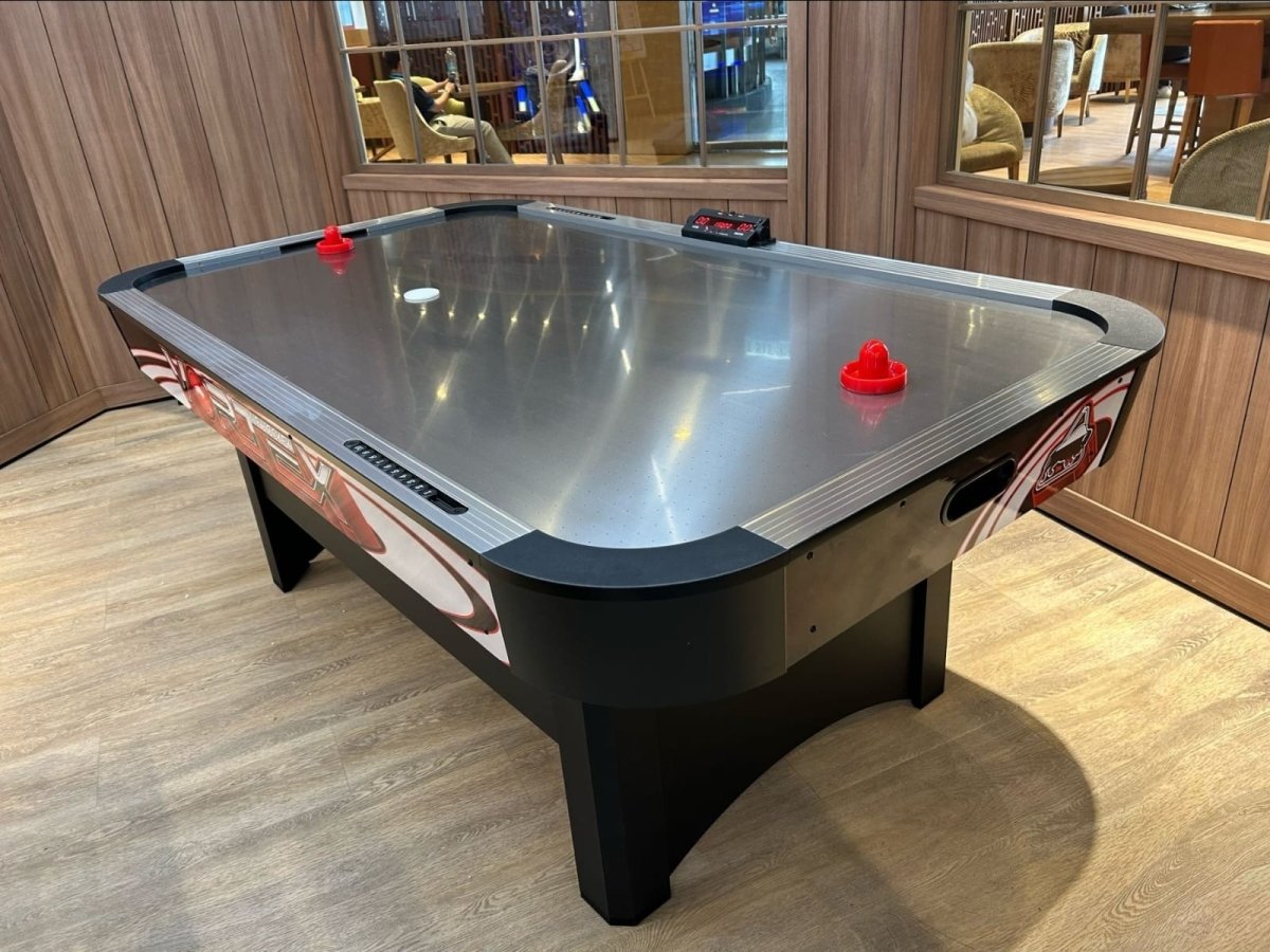 Buffalo Vortex Stainless Steel Air Hockey Table - Centric Billiard | Hong Kong's Premier Pool Table and Game Tables Retailer