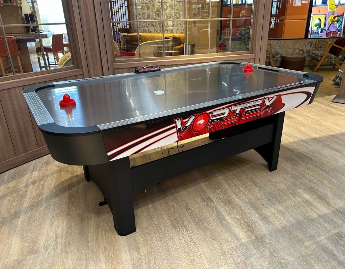 Buffalo Vortex Stainless Steel Air Hockey Table - Centric Billiard | Hong Kong's Premier Pool Table and Game Tables Retailer
