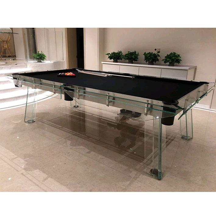 Berlin Glass Designer Pool Table - Centric Billiard | Hong Kong's Premier Pool Table and Game Tables Retailer