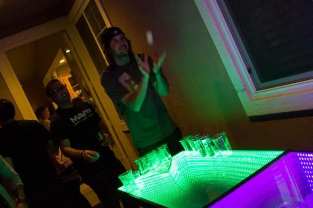 Glow Beer Pong Table - Centric Billiard | Hong Kong's Premier Pool Table and Game Tables Retailer
