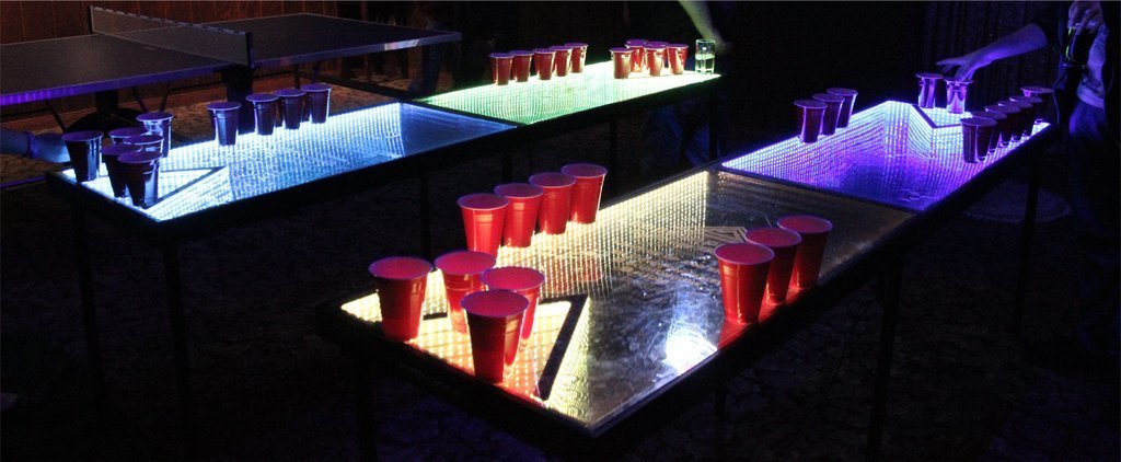 Glow Beer Pong Table - Centric Billiard | Hong Kong's Premier Pool Table and Game Tables Retailer