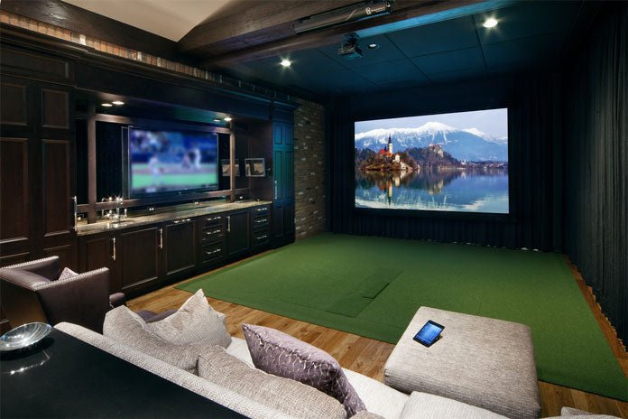 Indoor Golf Simulator + Home theater +KTV - Centric Billiard | Hong Kong's Premier Pool Table and Game Tables Retailer