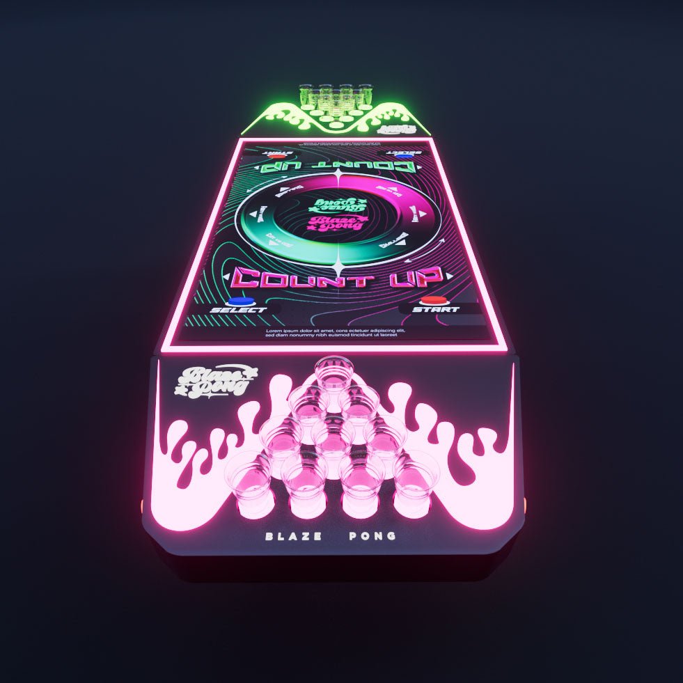 Blaze Pong Beer Pong Arcade Table - Centric Billiard | Hong Kong's Premier Pool Table and Game Tables Retailer