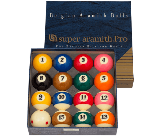 Aramith TV Super Pro Pool Ball Set 2" ¼ - Centric Billiard | Hong Kong's Premier Pool Table and Game Tables Retailer