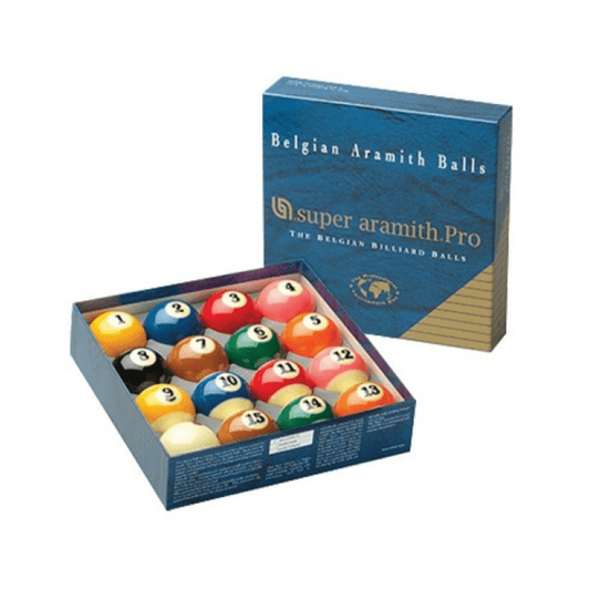 Aramith Super Pro TV Pool Ball Set 2" ¼ - Centric Billiard | Hong Kong's Premier Pool Table and Game Tables Retailer