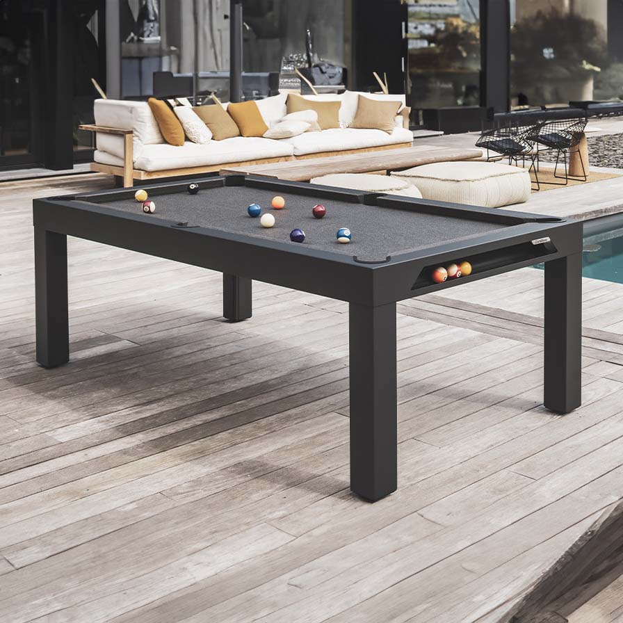 Classic In & Outdoor Dining Pool Table - Centric Billiard | Hong Kong's Premier Pool Table and Game Tables Retailer
