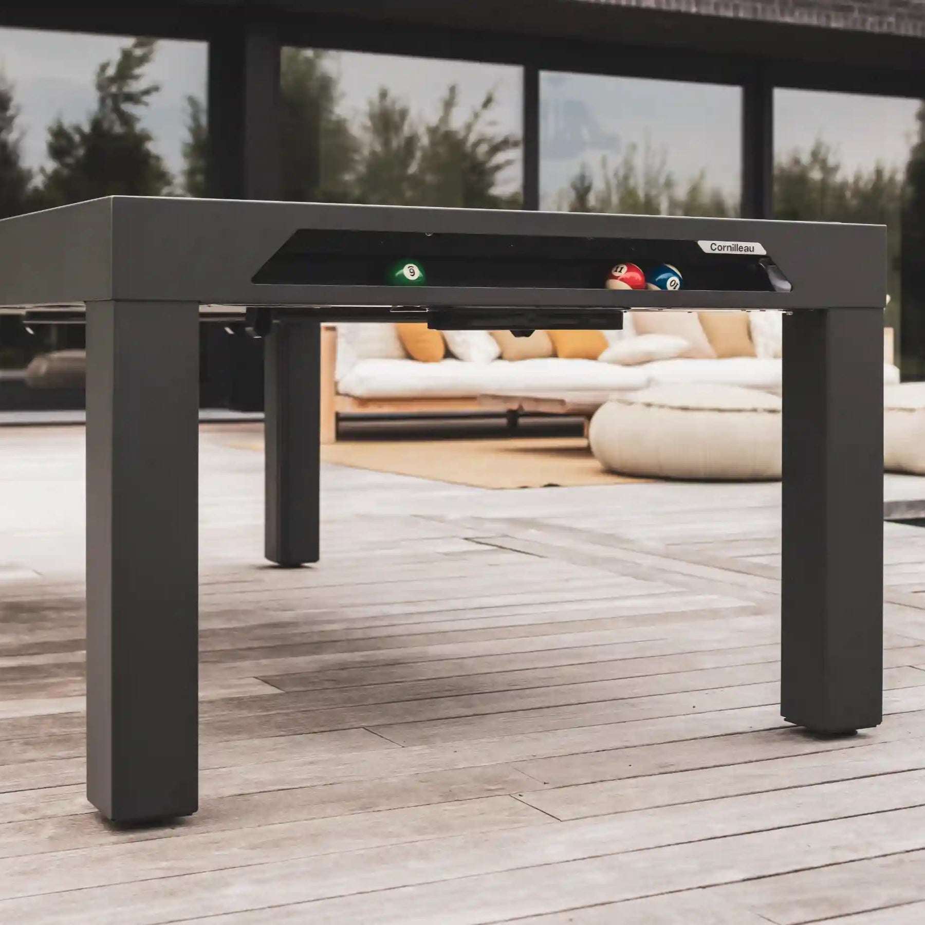 Classic In & Outdoor Dining Pool Table - Centric Billiard | Hong Kong's Premier Pool Table and Game Tables Retailer