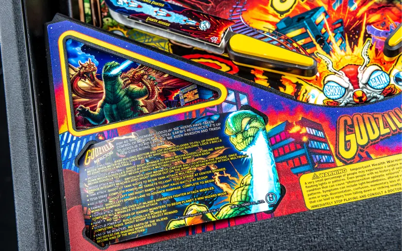  Godzilla Premium Edition Pinball - Centric Billiard | Hong Kong's Premier Pool Table and Game Tables Retailer