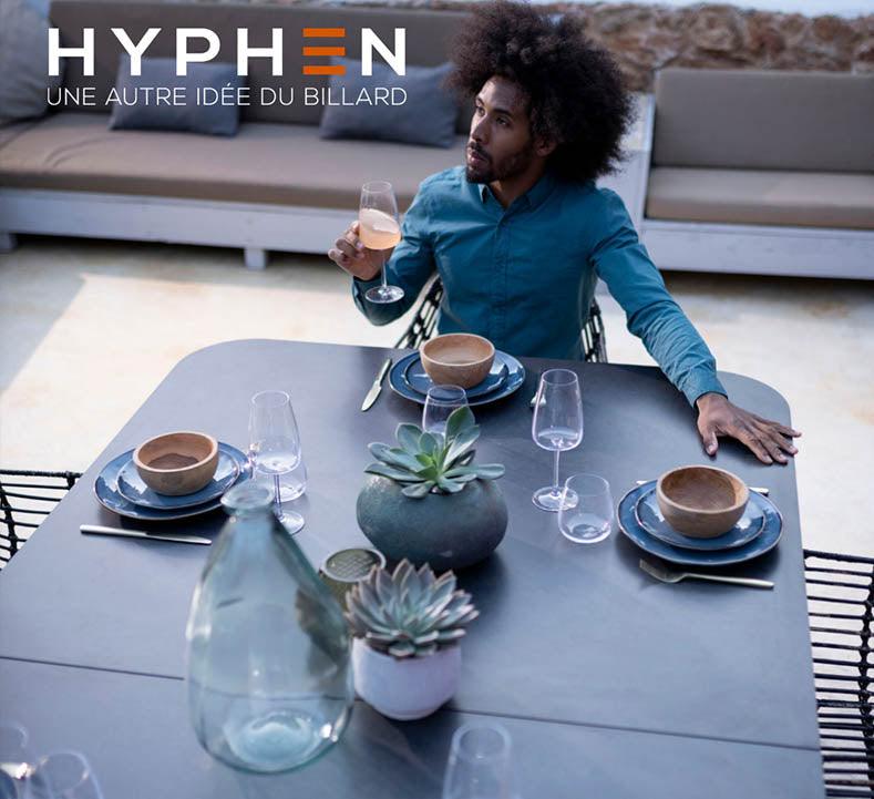 Hyphen Outdoor Dining Pool Table - Centric Billiard | Hong Kong's Leading Game Room Superstore 