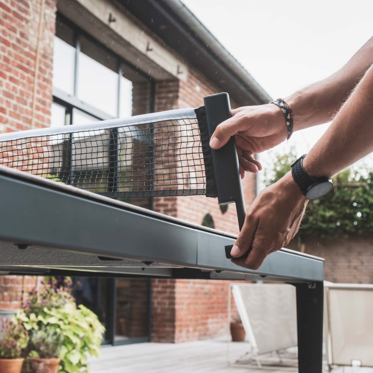 Hyphen Indoor / Outdoor Dining Table Tennis Table - Centric Billiard | Hong Kong's Premier Pool Table and Game Tables Retailer