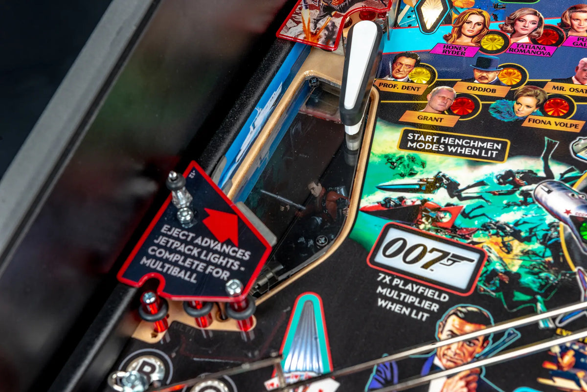 James Bond 007 Premium Stern Pinball Machine - Centric Billiard | Hong Kong's Premier Pool Table and Game Tables Retailer