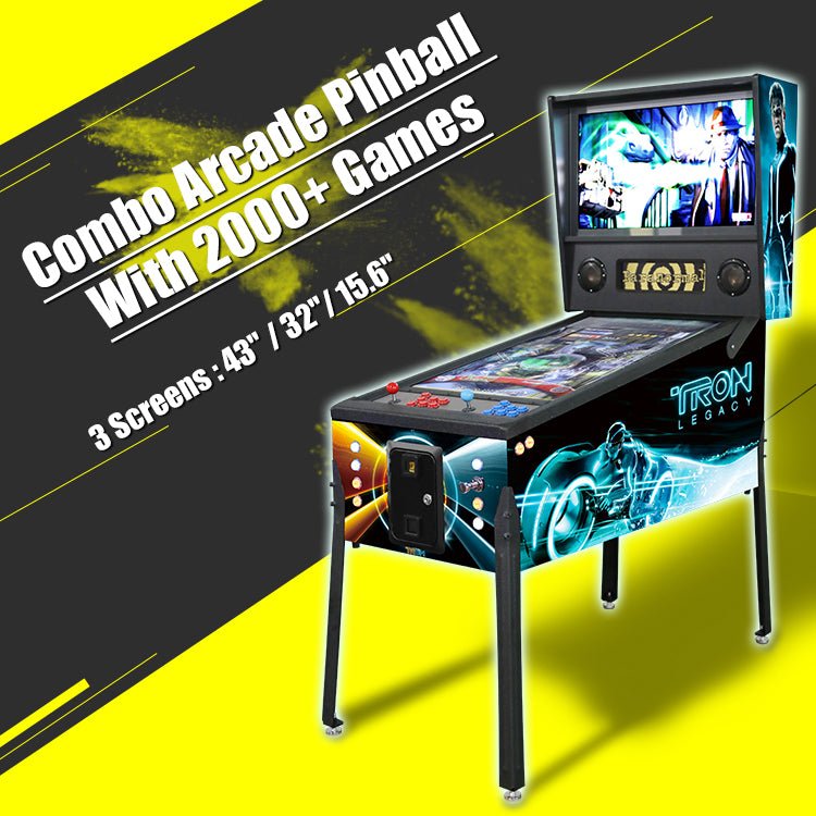 PinArcade Pinball-cum-Arcade Combo - Centric Billiard | Hong Kong's Premier Pool Table and Game Tables Retailer