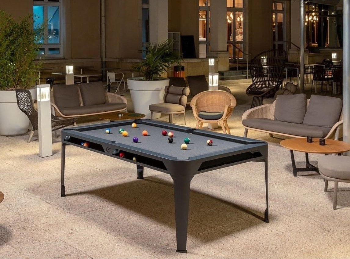 Hyphen Outdoor Dining Pool Table - Centric Billiard | Hong Kong's Leading Game Room Superstore 