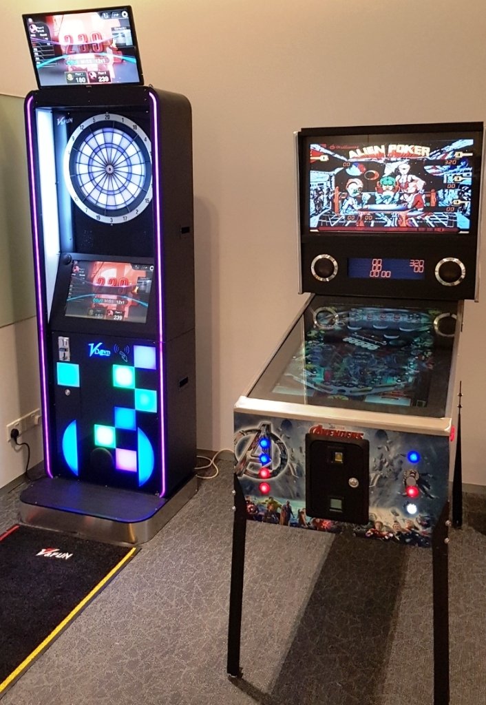 Electronic Pinball Arcade Machine (800+ games in 1, Free Play / Coin-op)